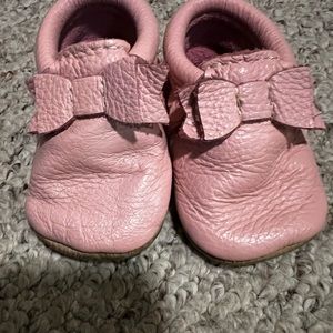 Freshly picked size 2 pink slip on moccasins